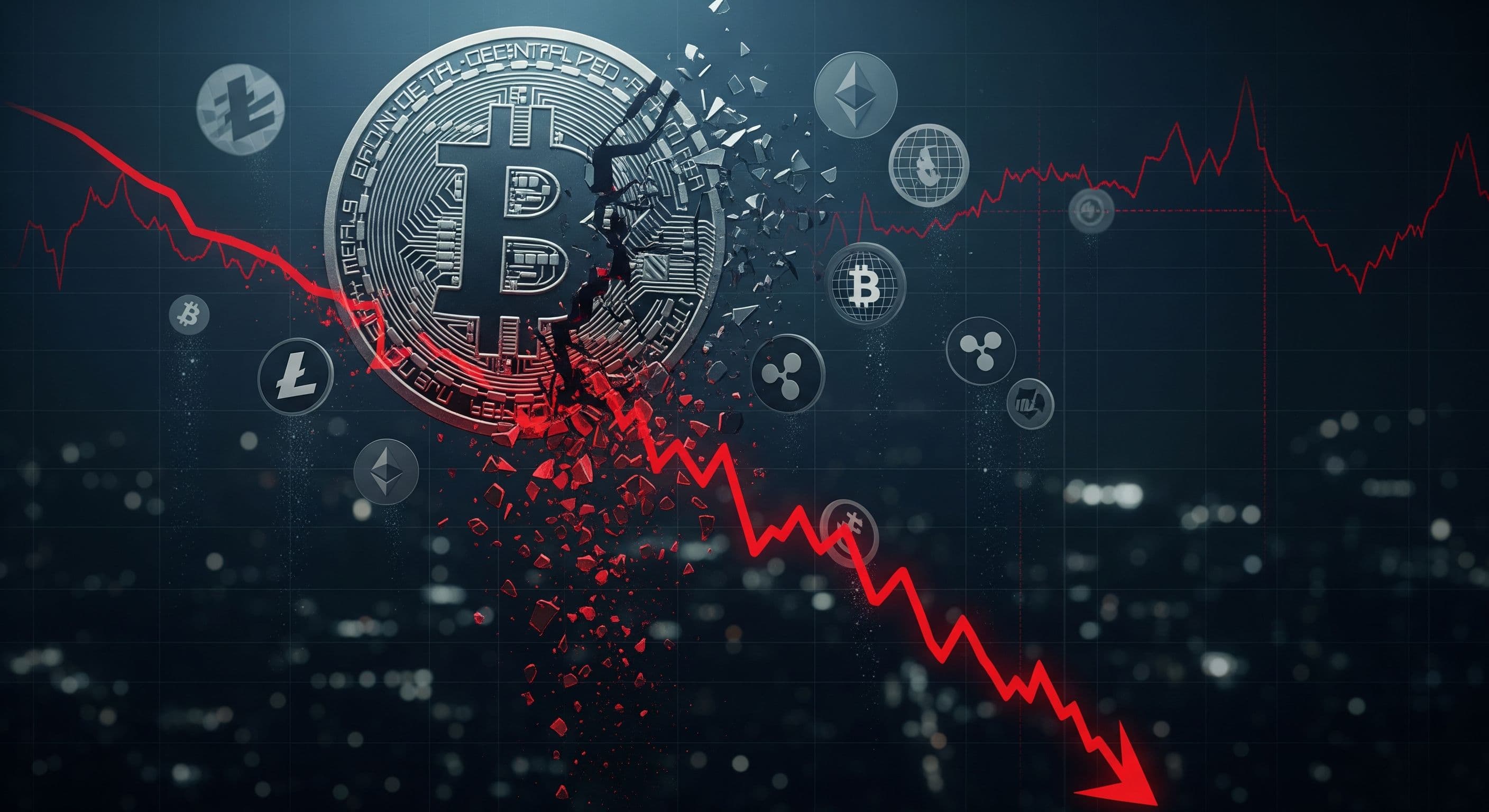 Bitcoin Breaks Below 289 Billion Evaporates From Crypto in One Day