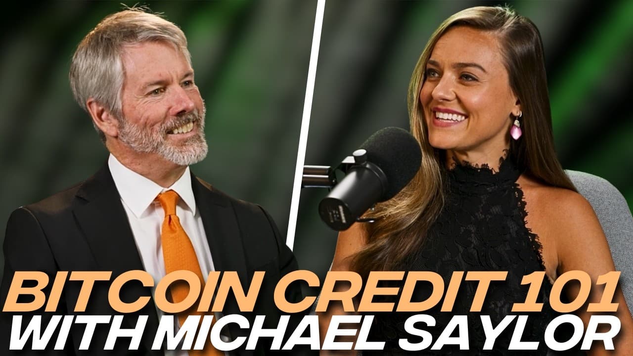 Michael Saylor: The Future of Stocks & Bonds Backed By Bitcoin