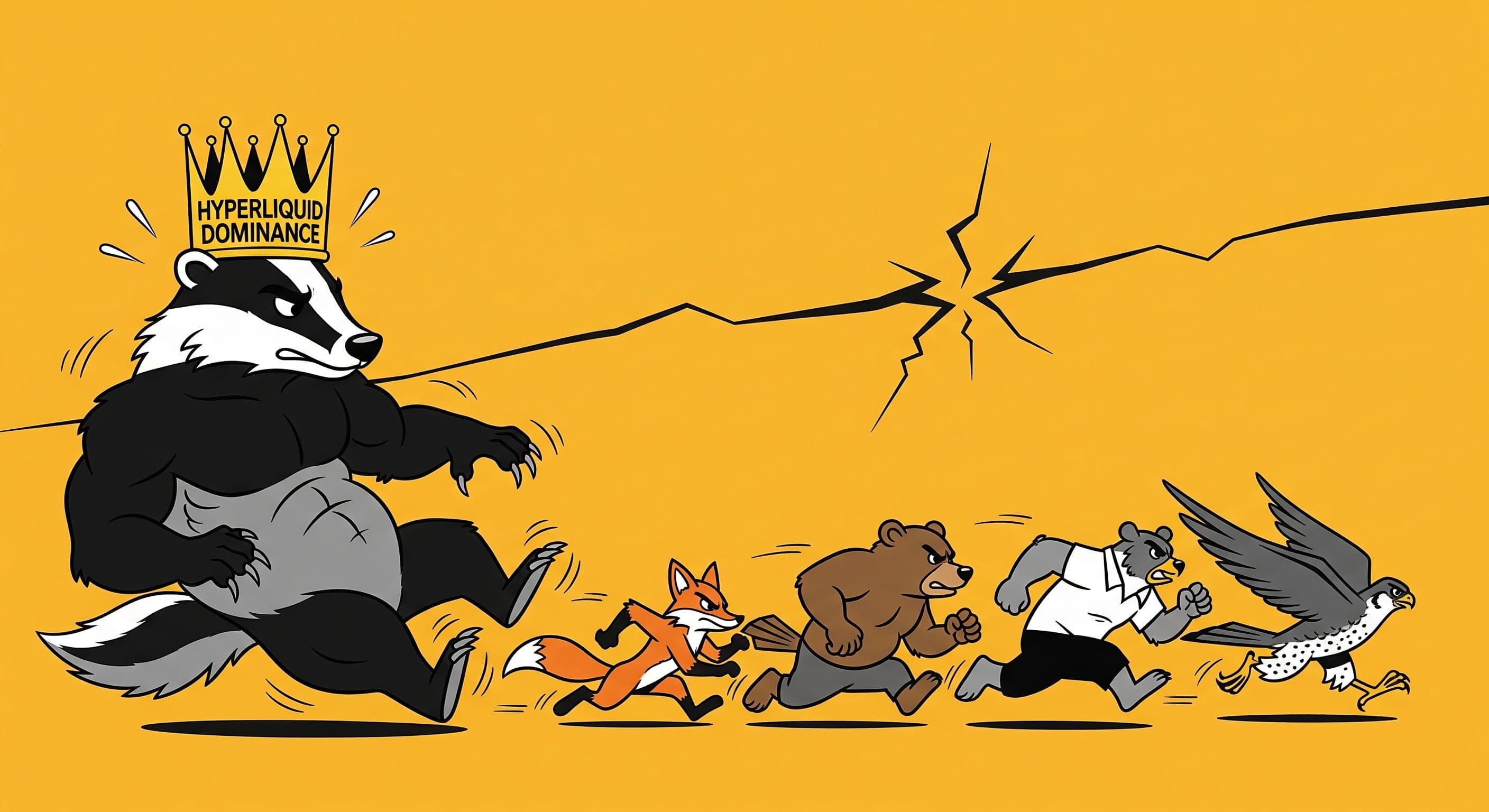 Hyperliquid Dominance Breaks As Competitors Seize Momentum