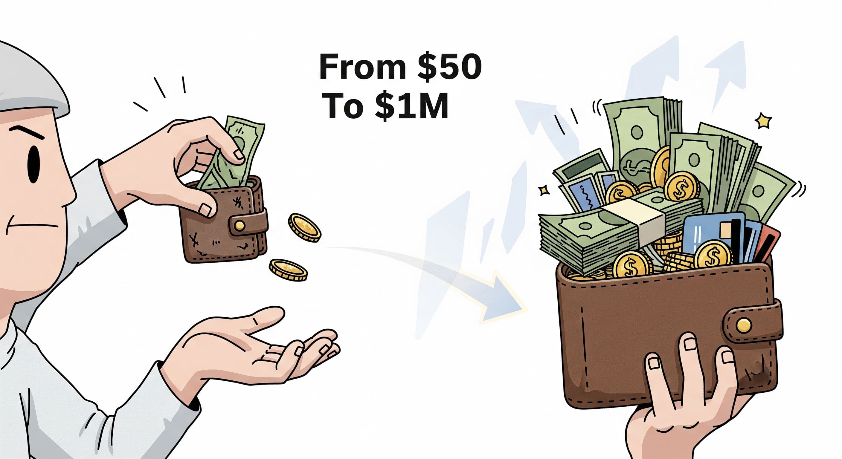 From $50 To $1M: The Wallet Tracking Playbook