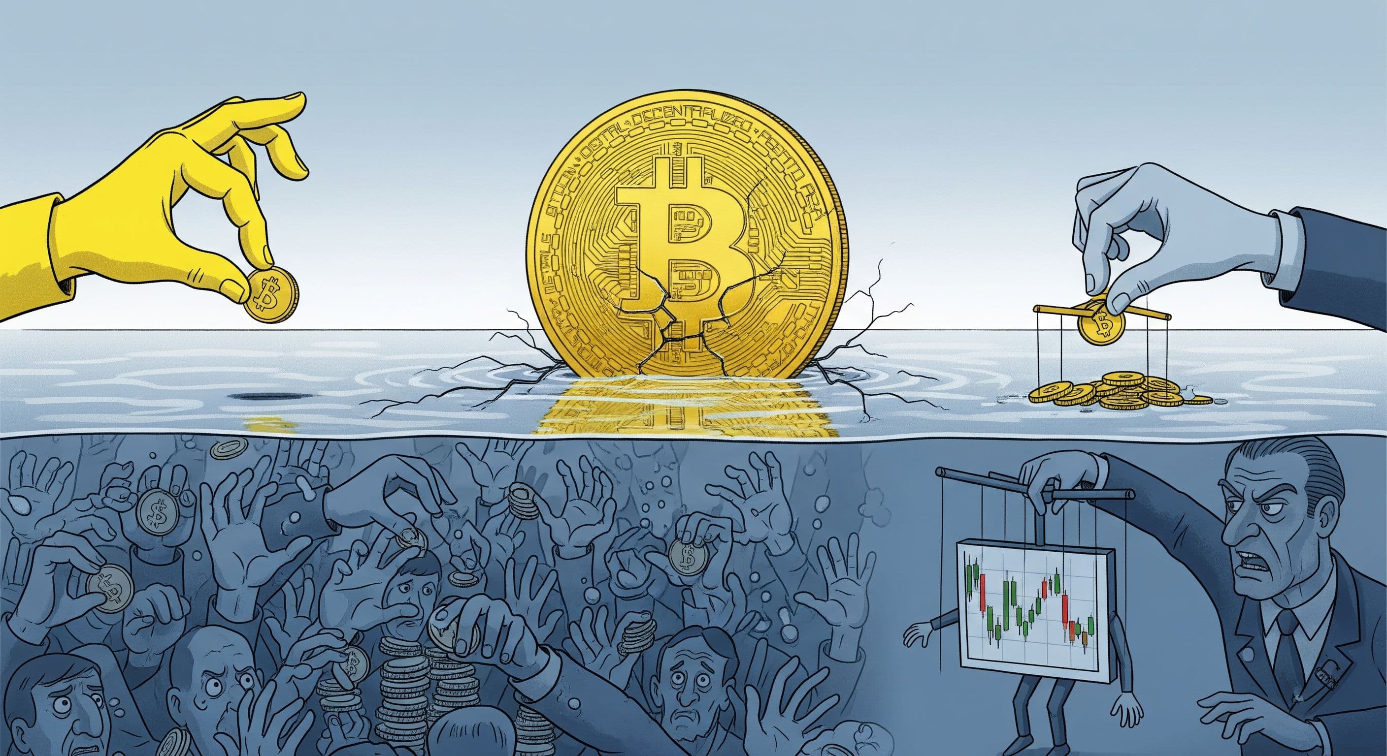 Bitcoin’s Calm Masks Holder Selling and Fed Risk