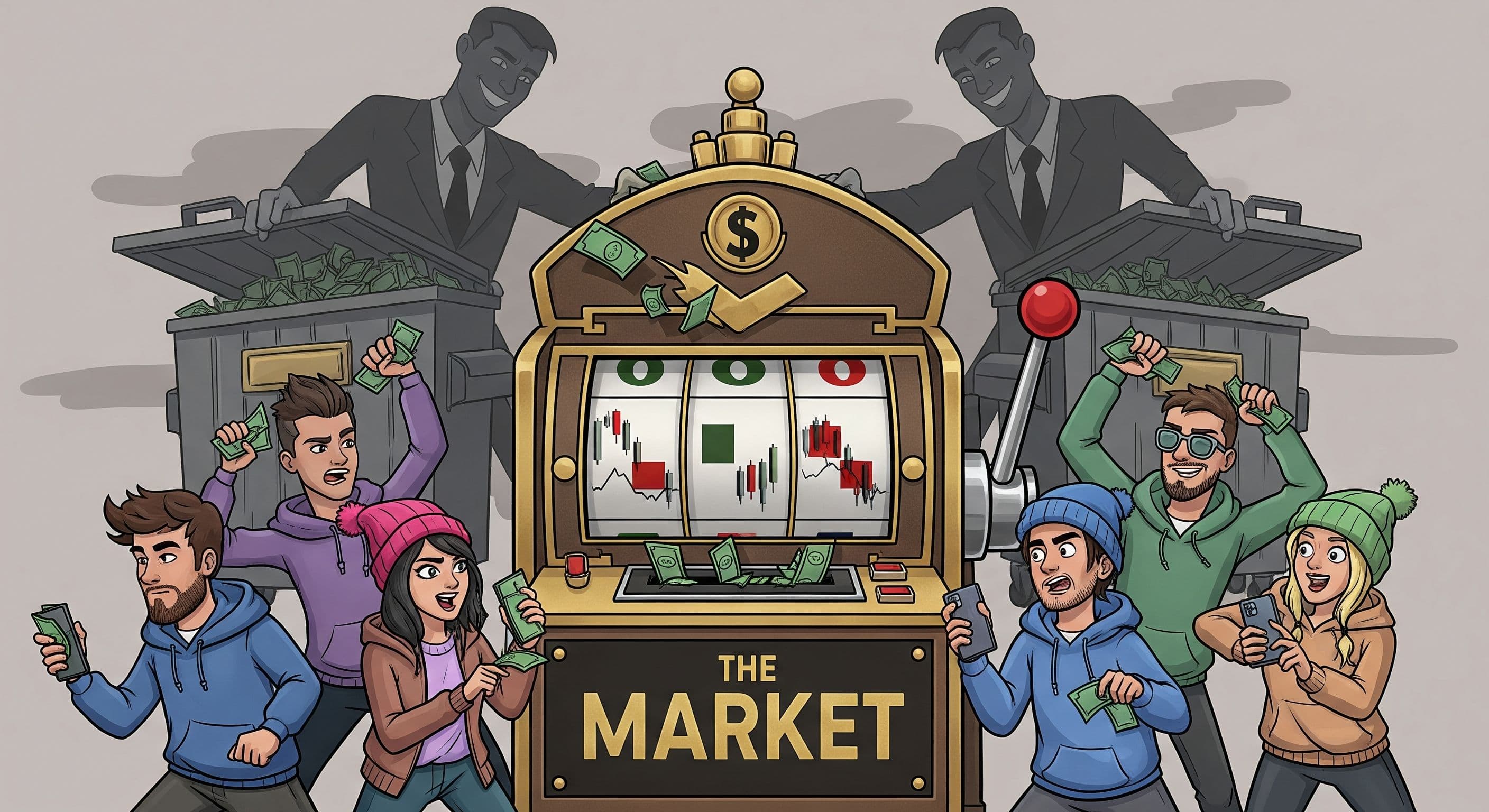 Gen Z Gamblers Are The Fuel For The Next Institutional Dump