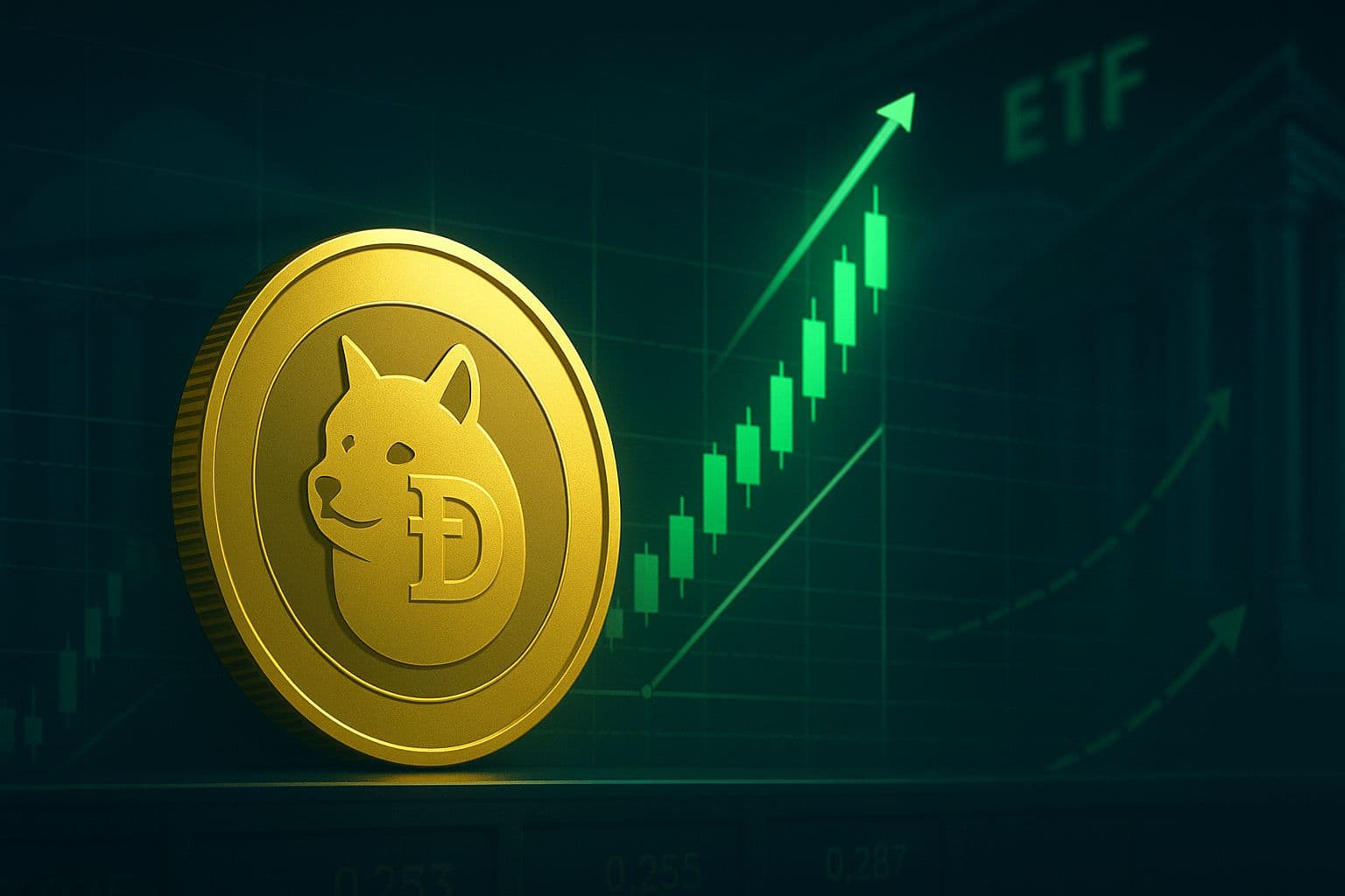 Dogecoin bulls press for breakout as ETF buzz builds