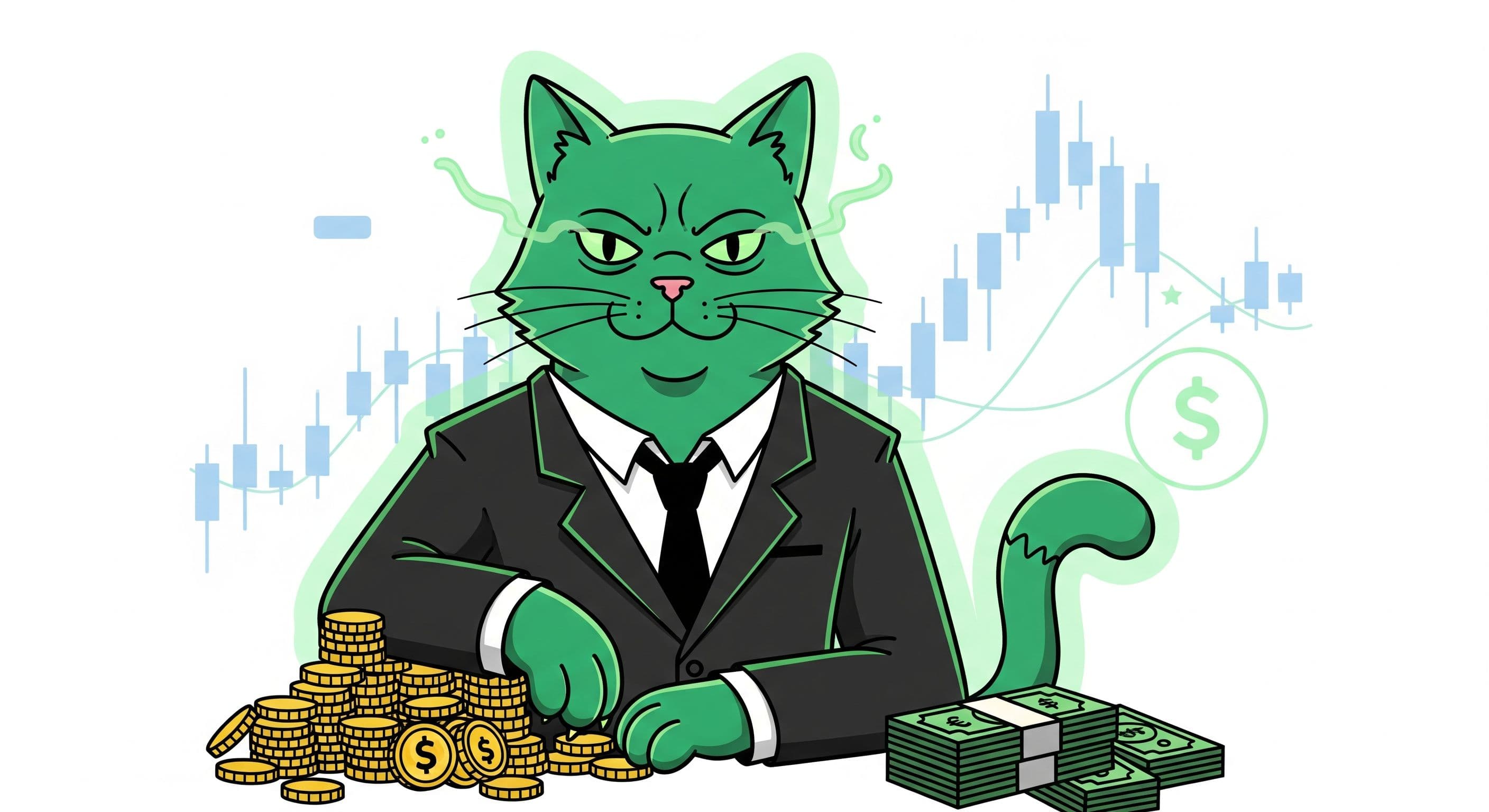 The $45M Ghost: Why the Best Trader on Binance is a Green Cartoon Cat