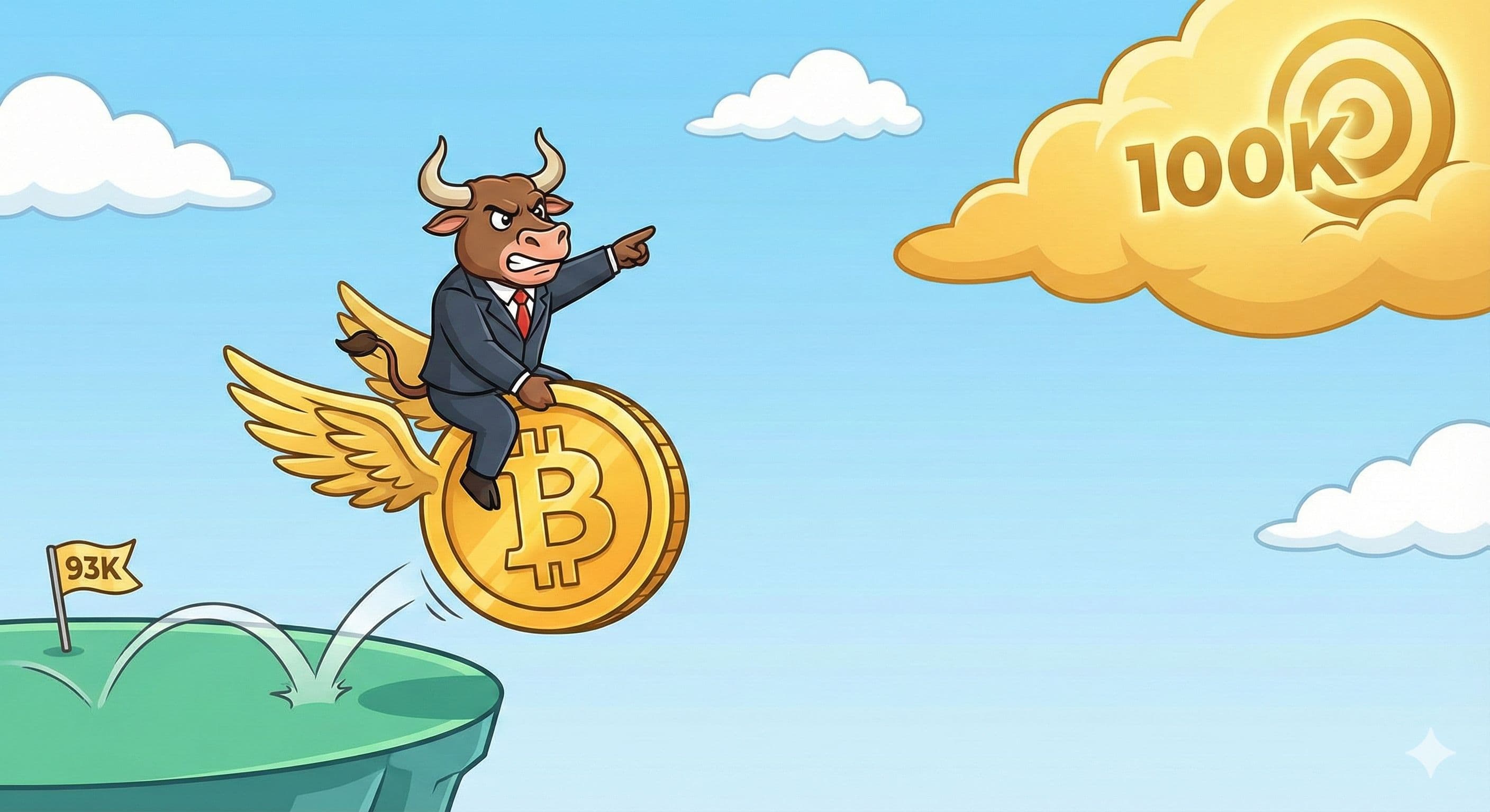 Bitcoin Bounces To $93K As Bulls Turn Their Eyes Back To $100K