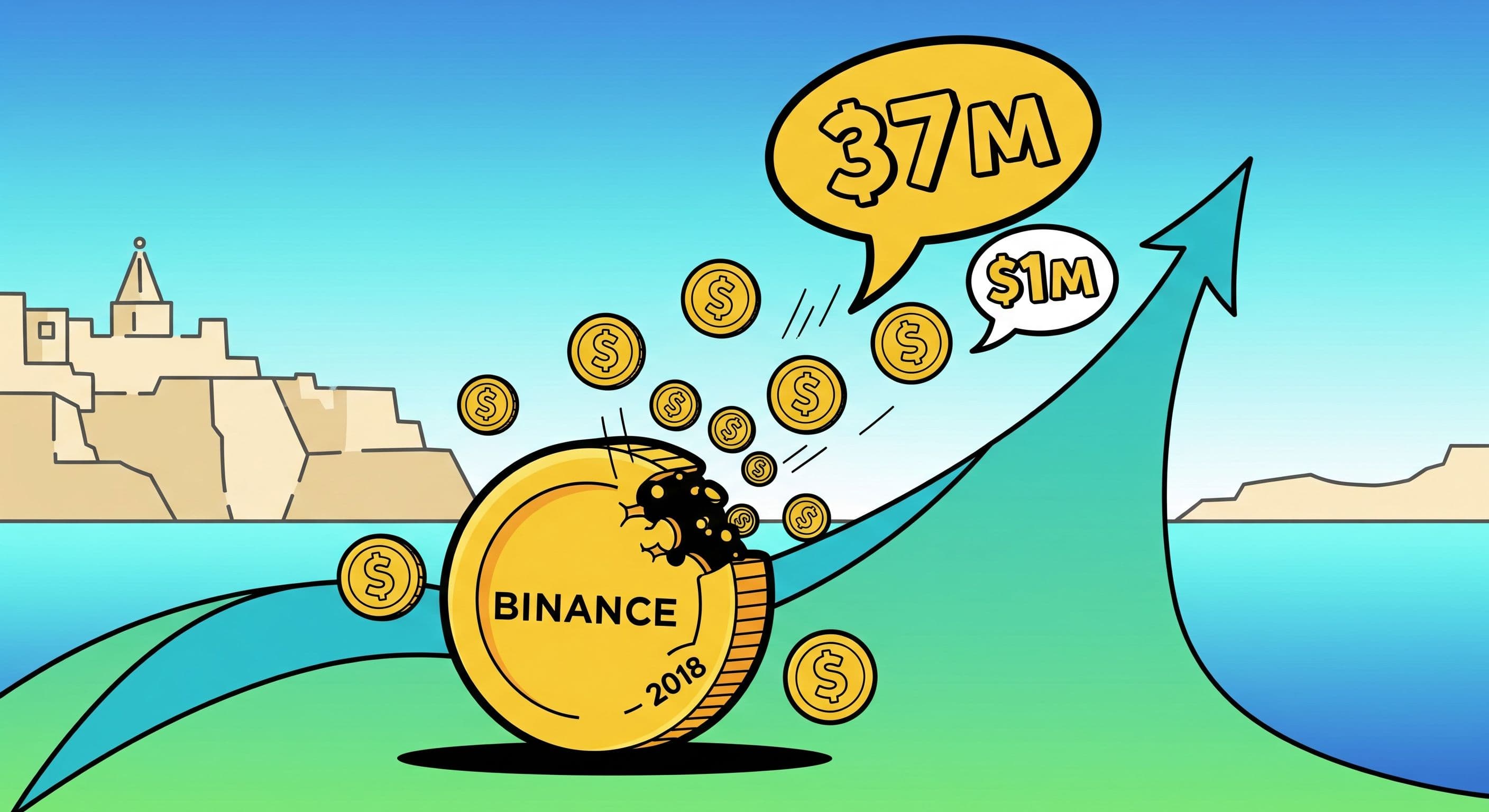 Binance’s 2018 Malta charity gift grows to $37M