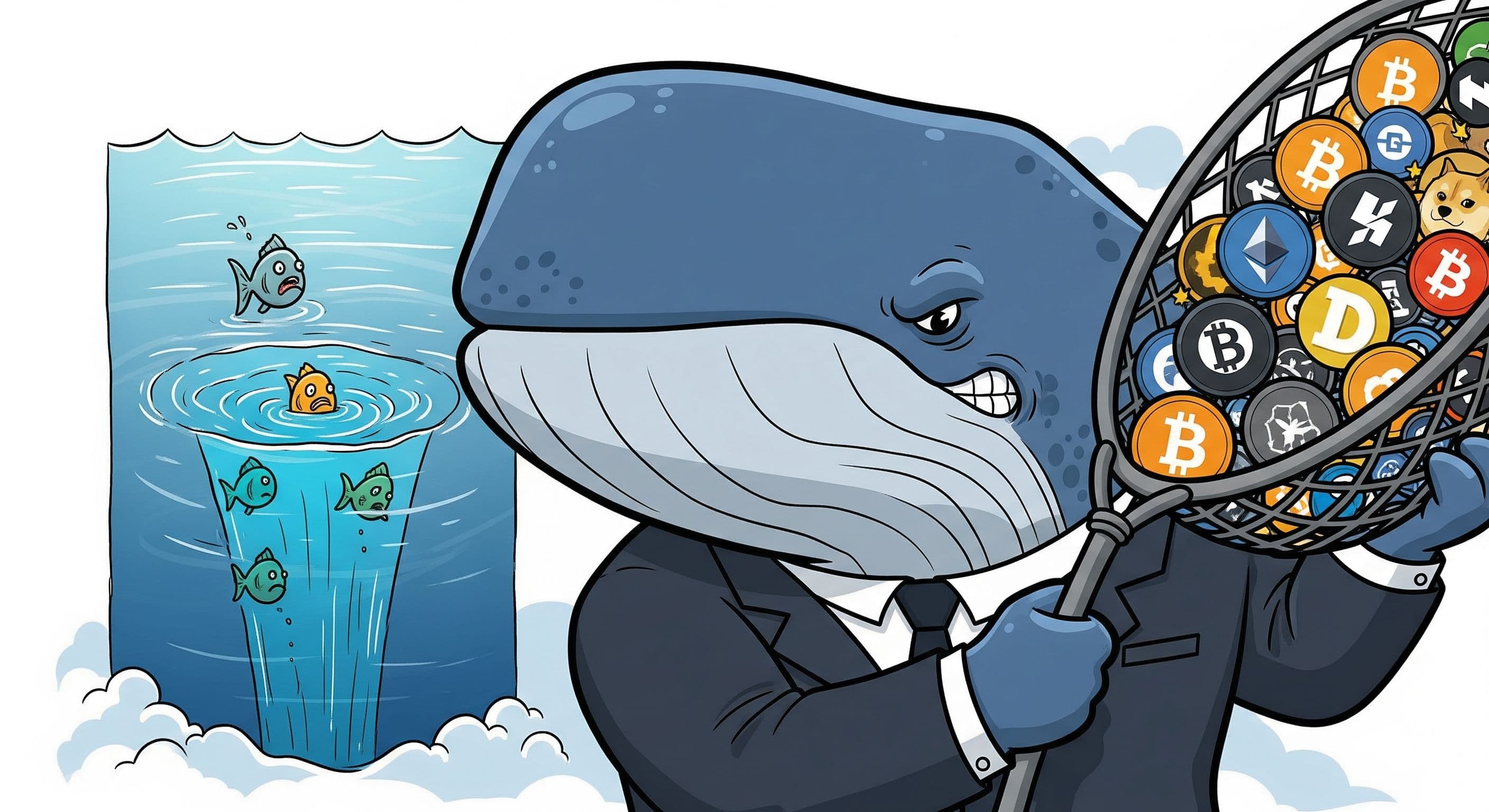 Whales Buy The Dip As Altcoin Liquidity Thins Out