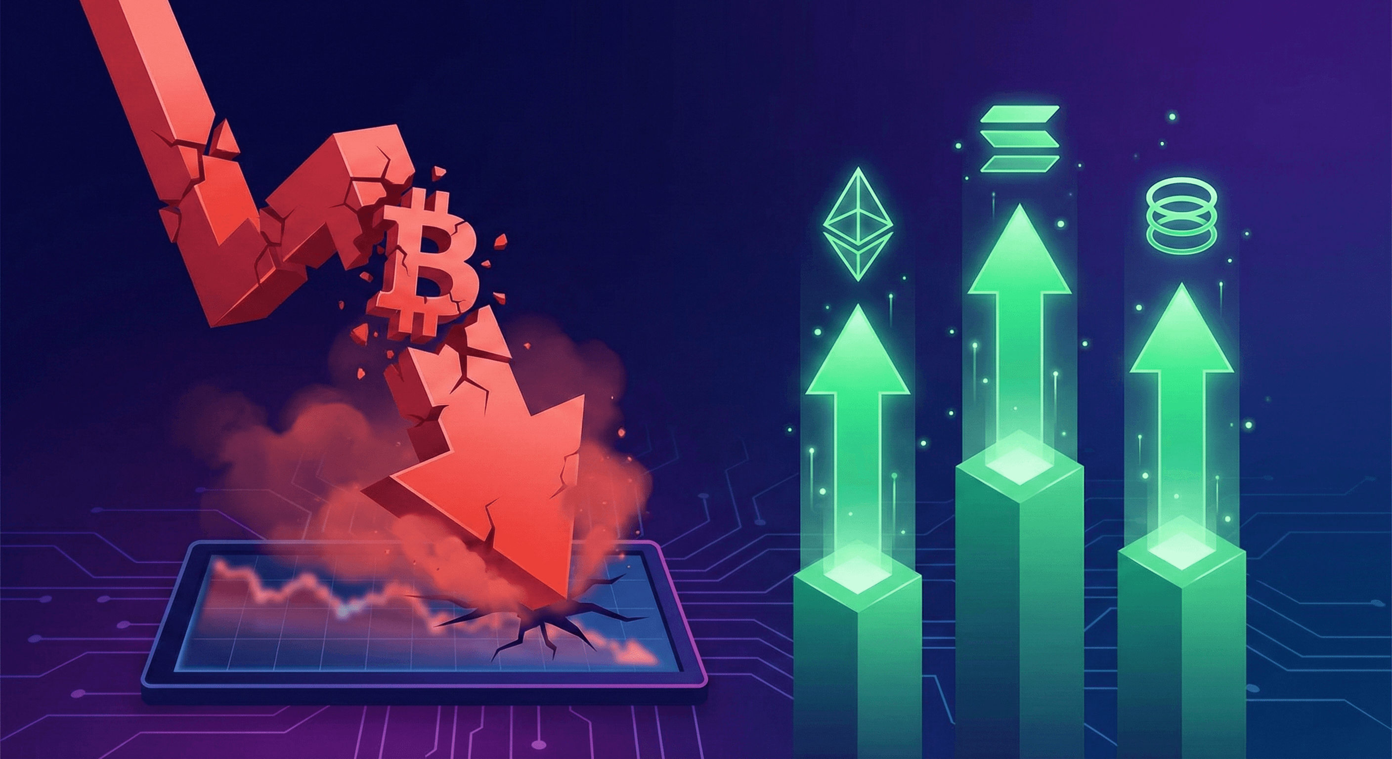 Bitcoin Dumps Below $70K: 3 "Realist" Alts Defy the Crash