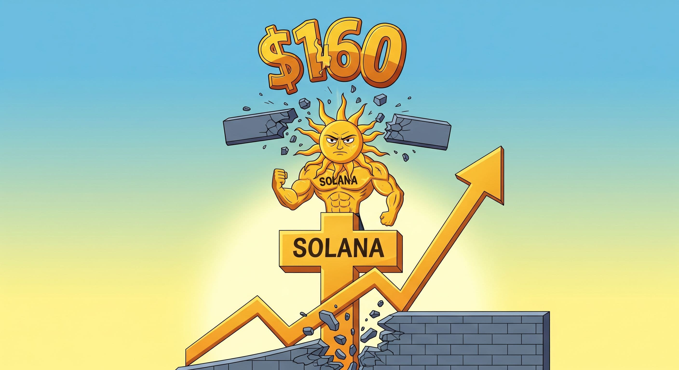 Solana Golden Cross Predicts Massive $160 Breakout
