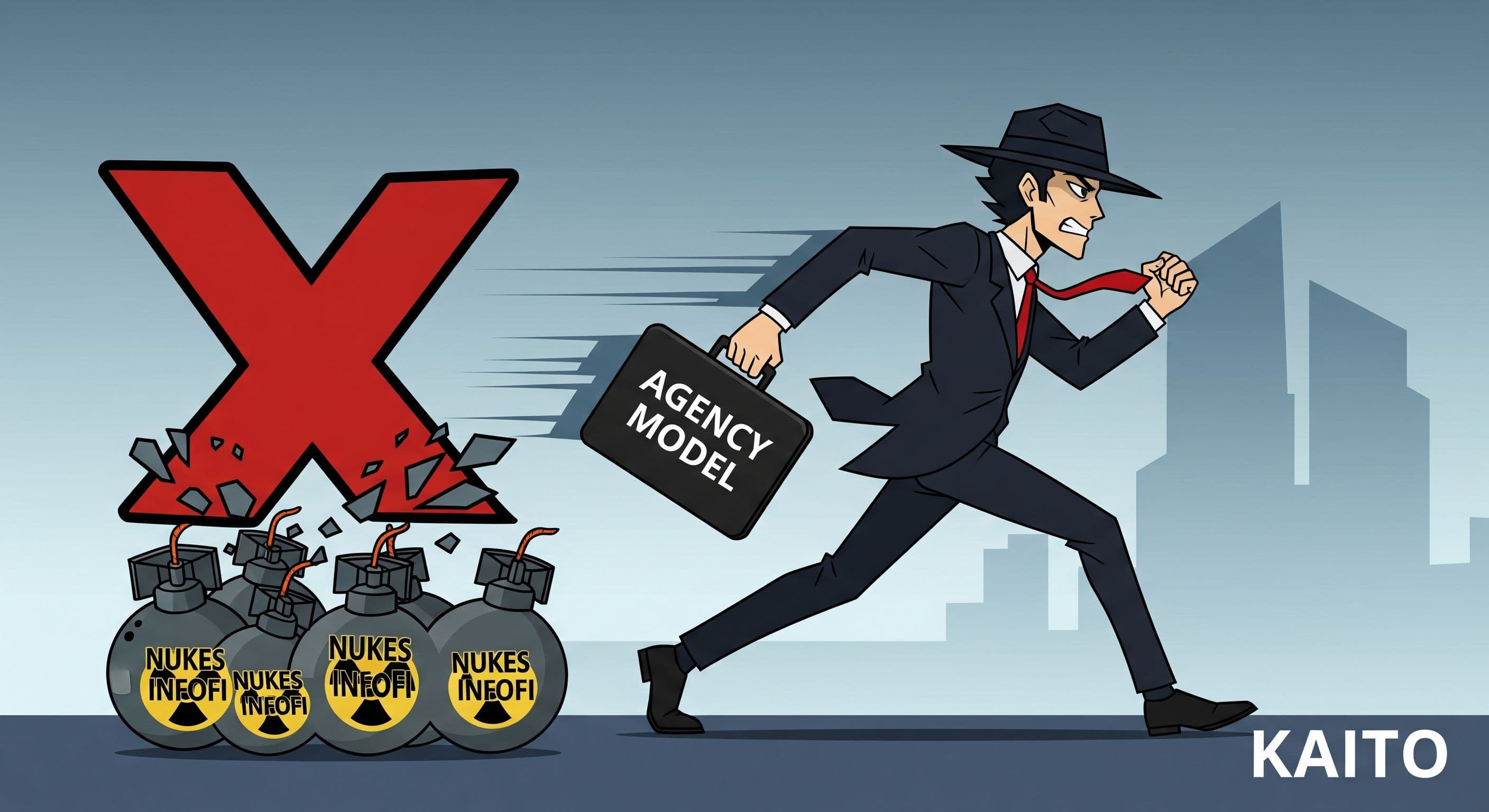 X Ban Nukes InfoFi as Kaito Pivots to Agency Model