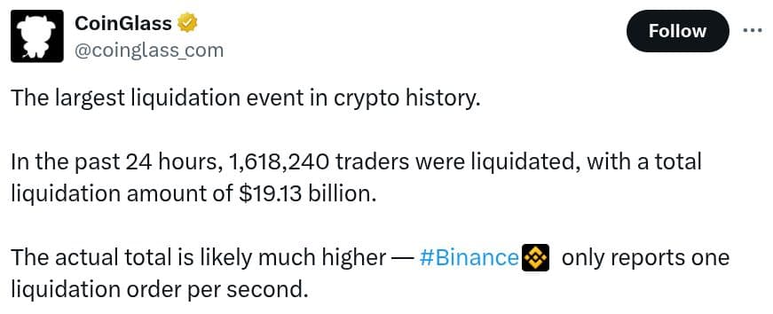 Exchanges accused of undercounting liquidations in crypto crash