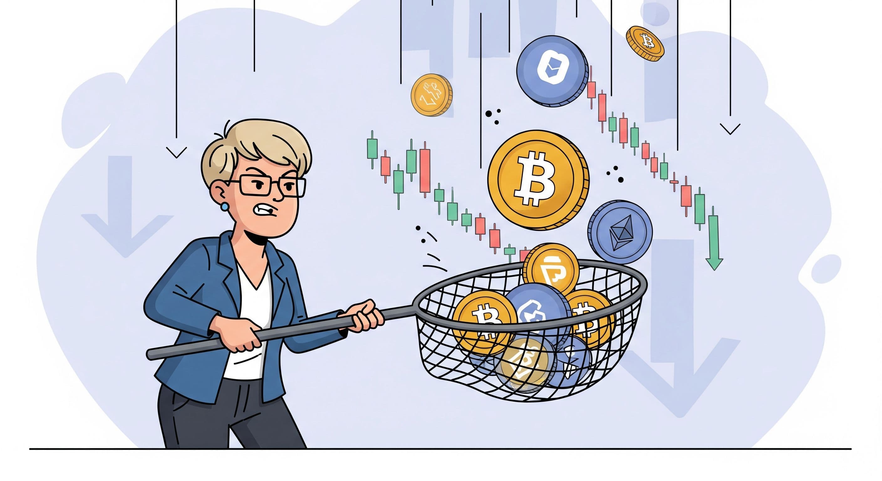 Cathie Wood Buys Crypto Stocks Aggressively As Prices Drop