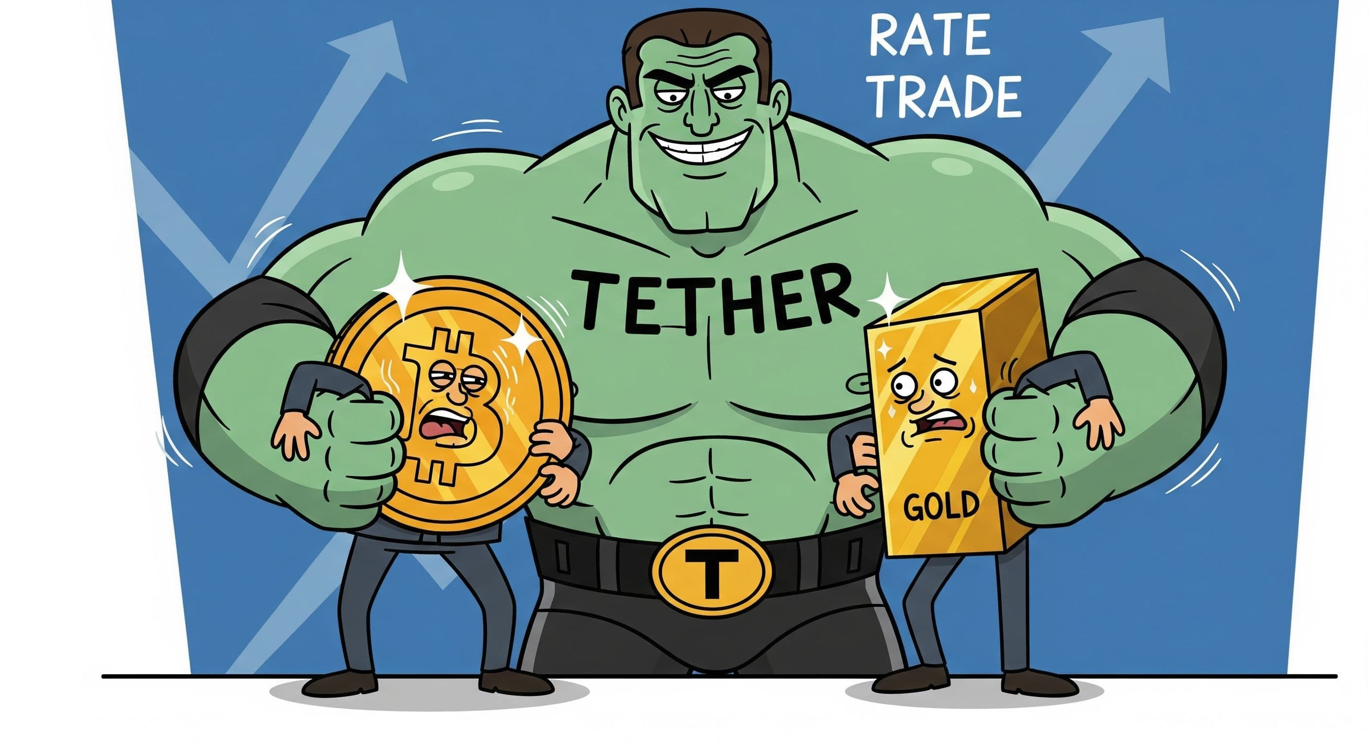 Arthur Hayes Says Tether Is Now A Giant Rate Trade On Bitcoin And Gold