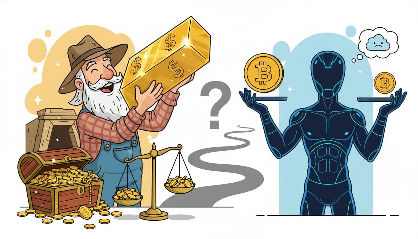 Why Bitcoin’s digital gold story trailed real gold