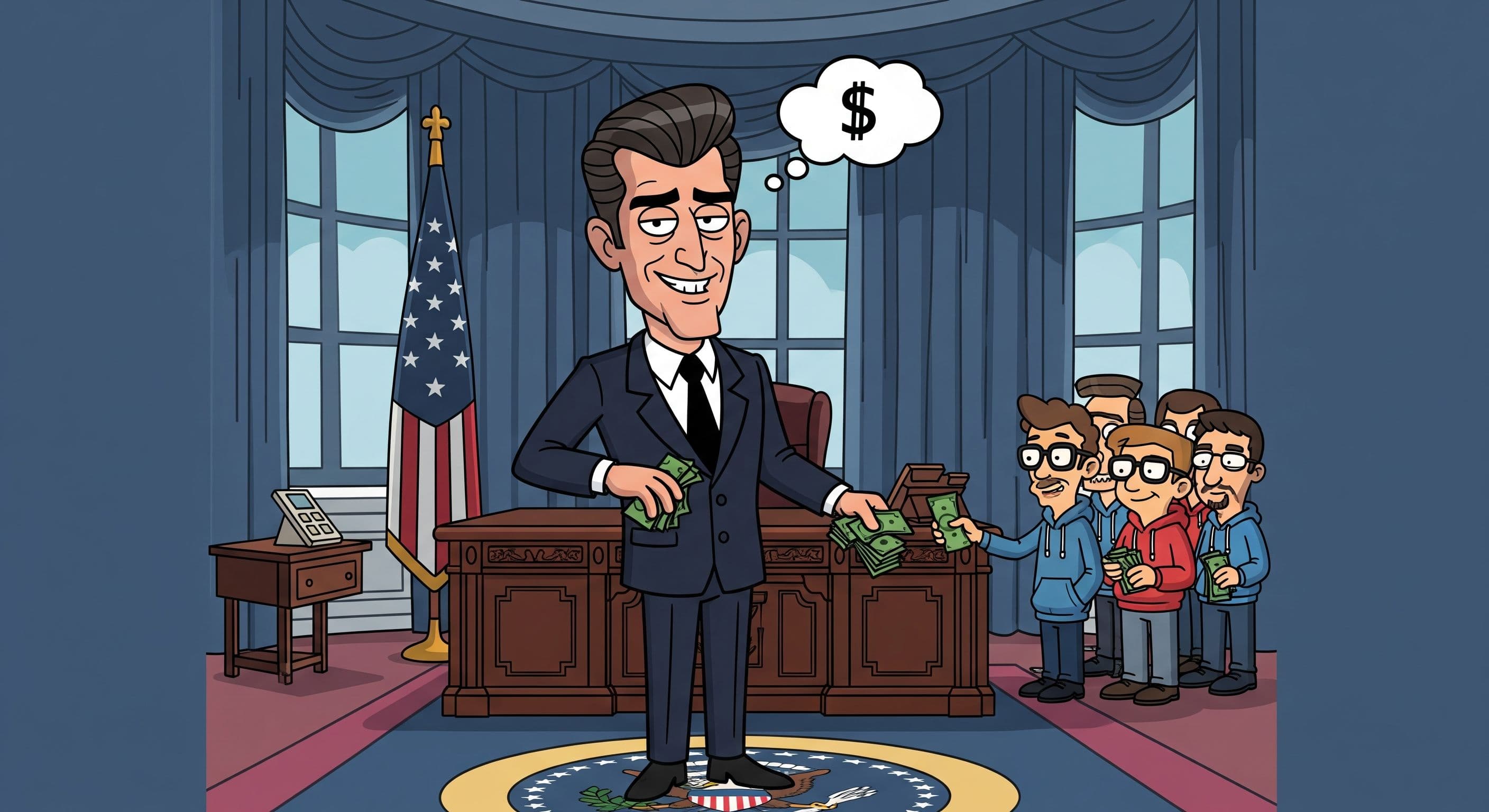 Silicon Valley’s Power Broker Inside the White House Is Helping Himself and His Circle