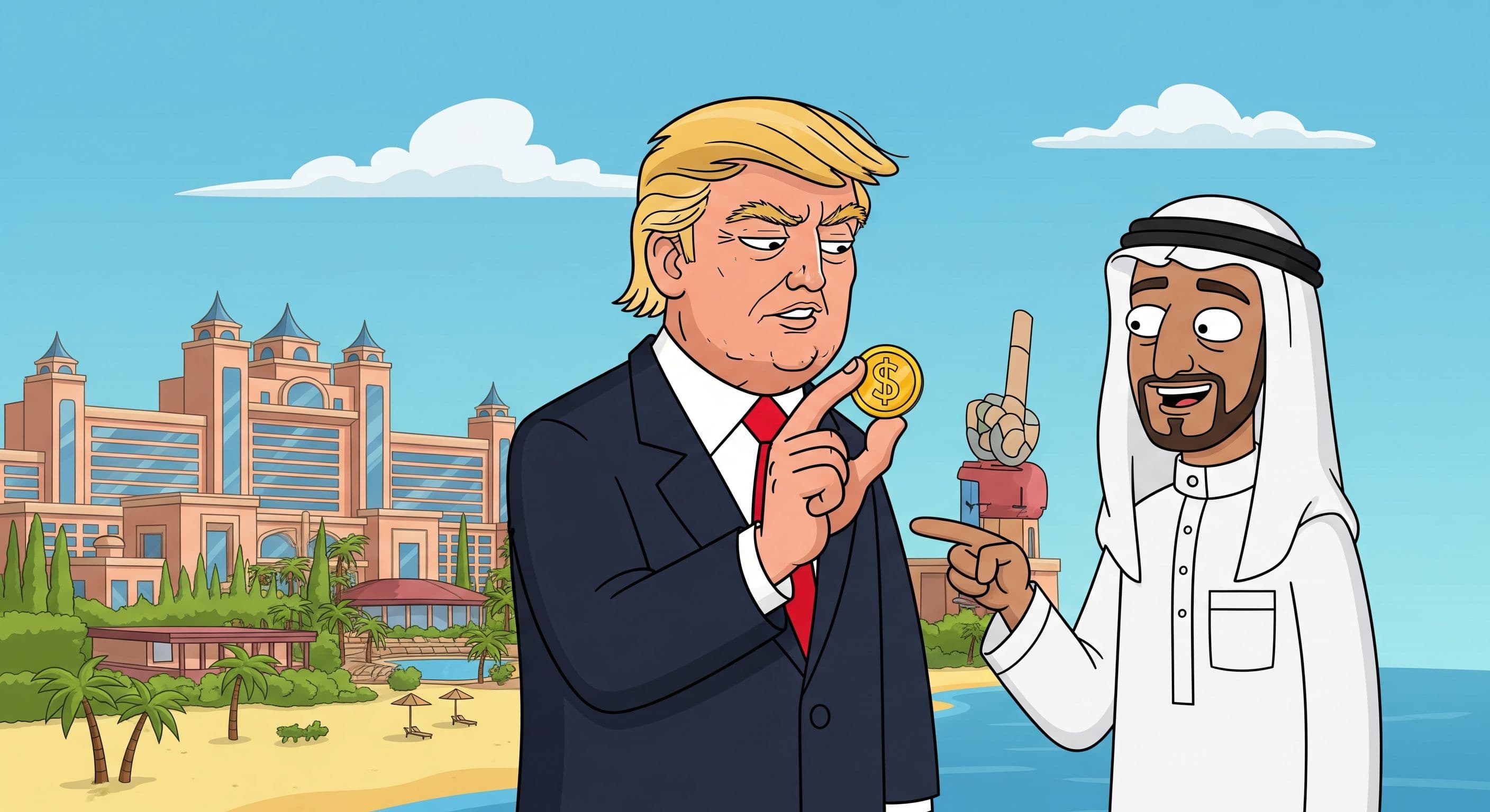 Trump Plans Tokenized Maldives Resort With Saudi Partner