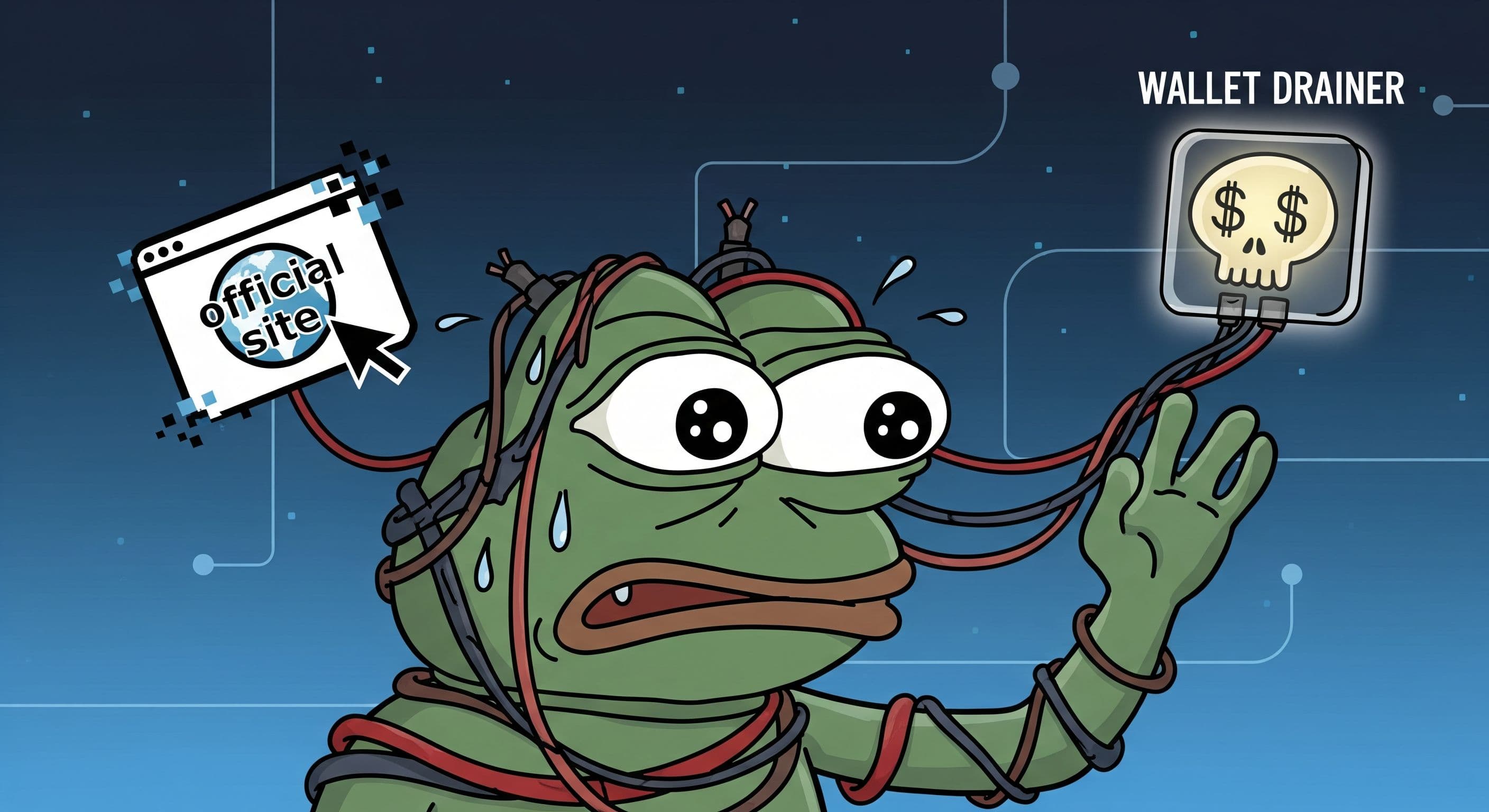 Pepe Official Site Hijacked And Wired To Wallet Drainer