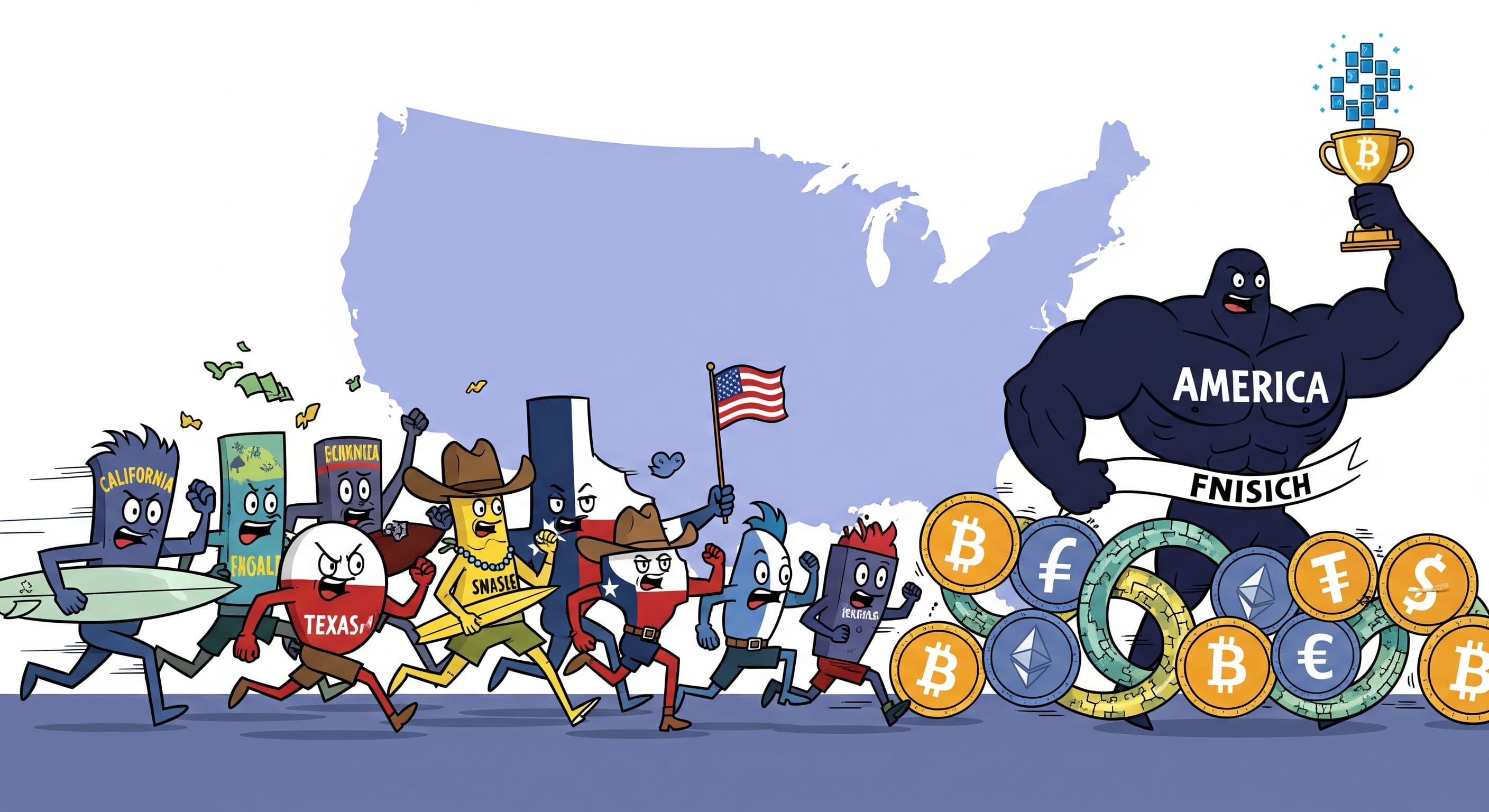 States Join the Race to Shape America’s Crypto Future
