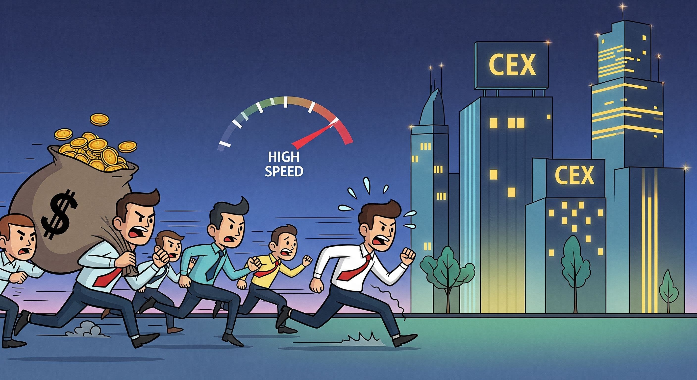 DEXs chase CEX speed as volumes surge and risks show