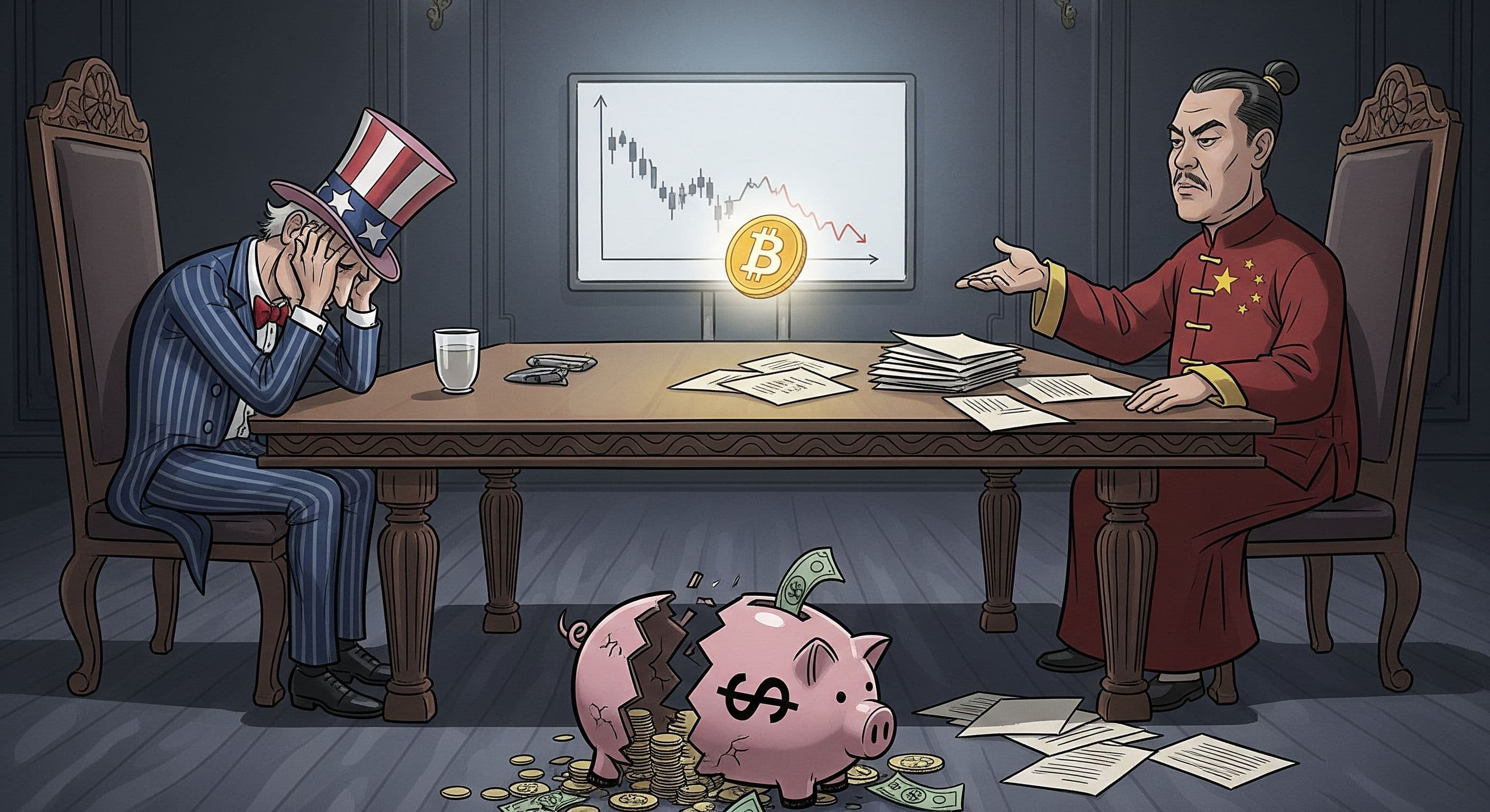 U.S.-China talks end, Fed cuts again, Bitcoin breaks $110k: where did the confidence go?
