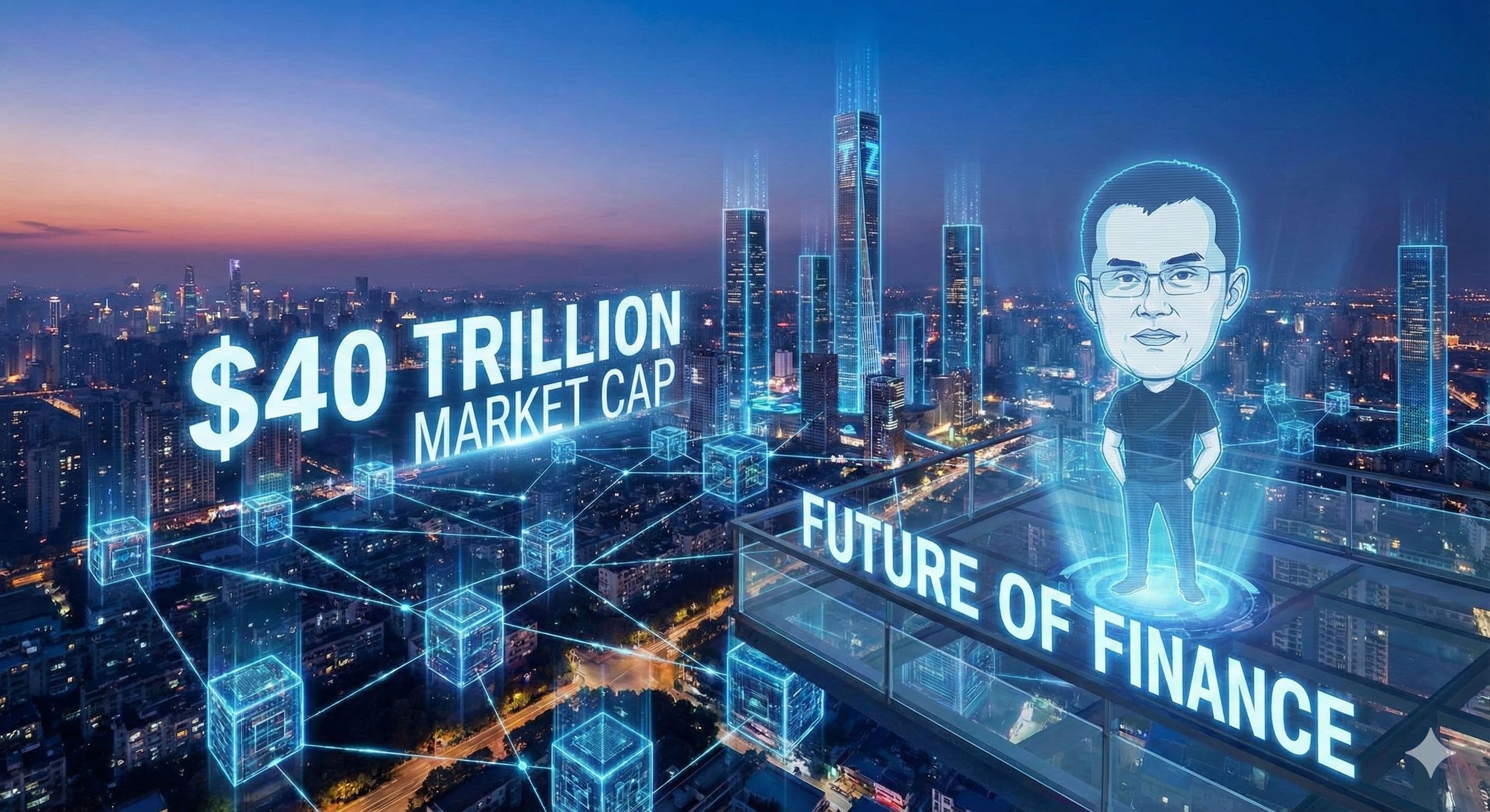 CZ Sees A $40 Trillion Future For Crypto