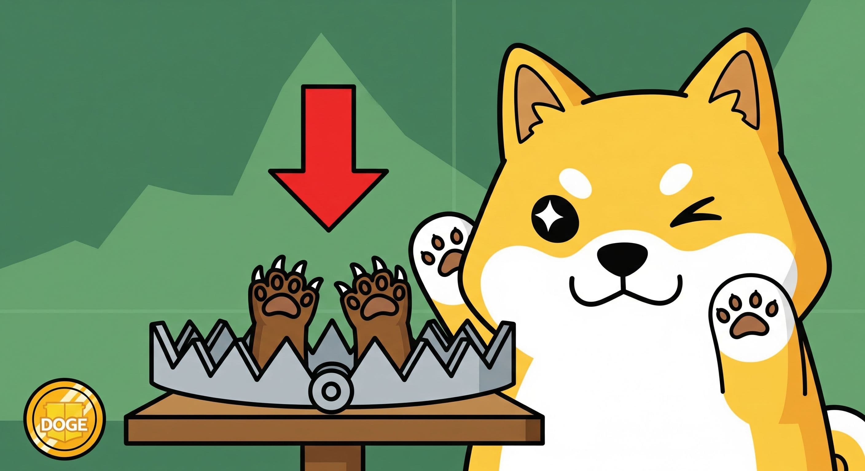 DOGE Flashes "Bear Trap" Signal at $0.14 Support