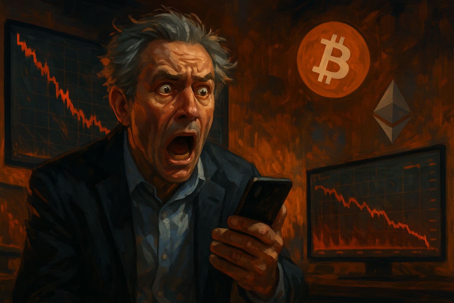 $1B liquidated in one hour as crypto whales exit with precision