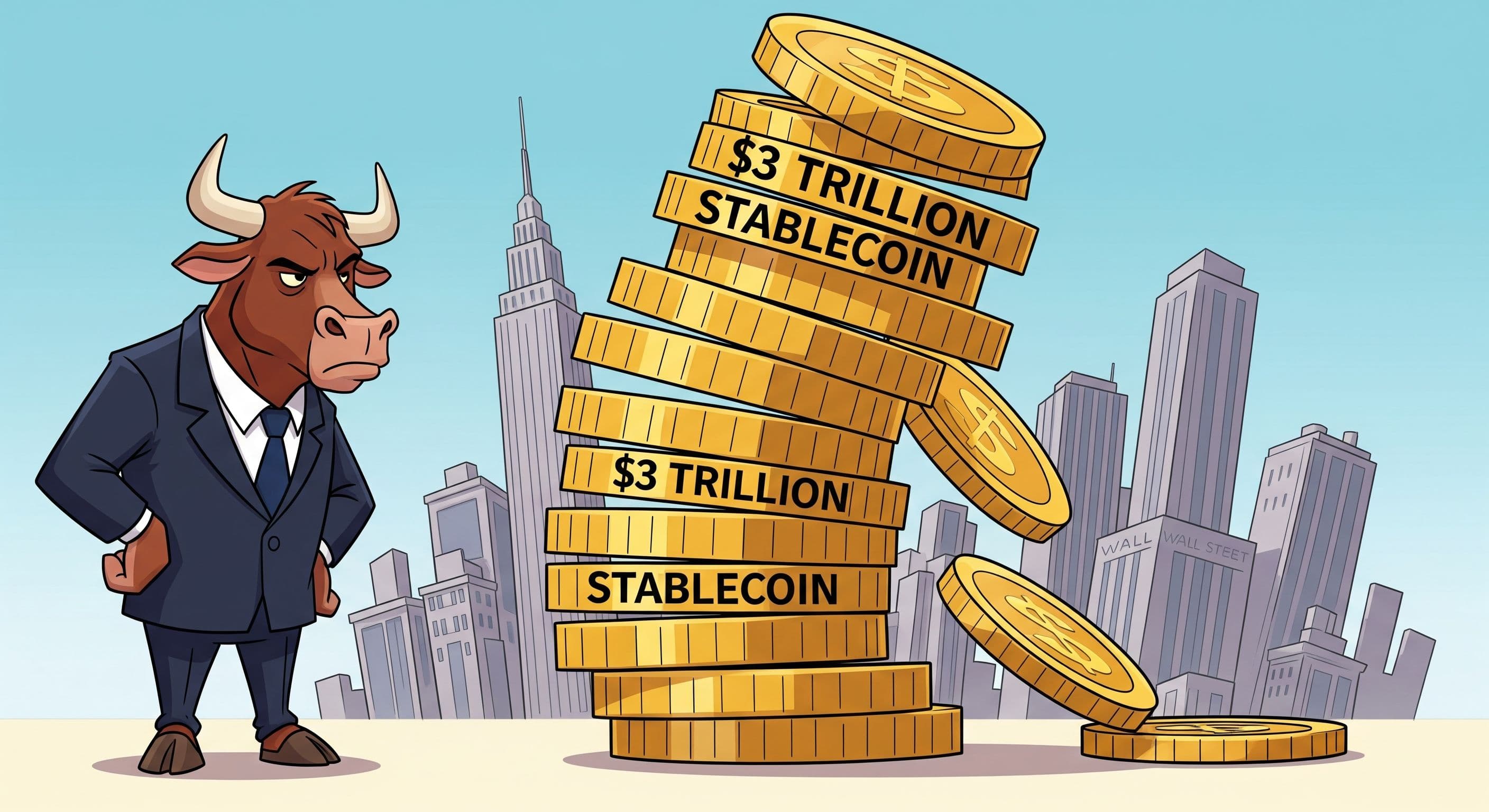 Why Wall Street Doubts The $3 Trillion Stablecoin Bet