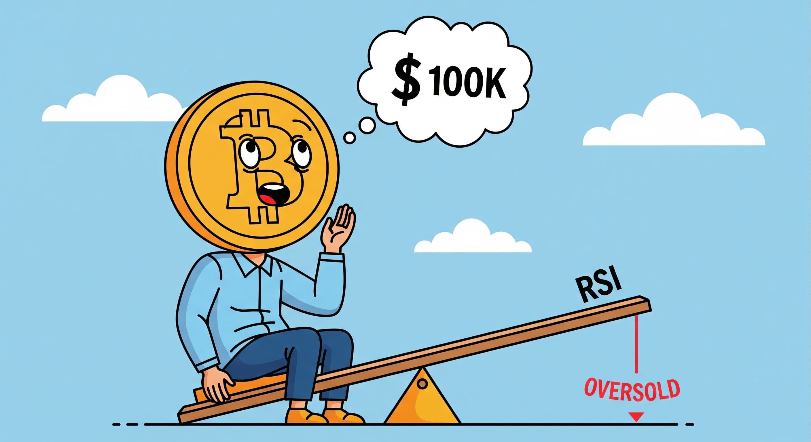 Bitcoin eyes $100K relief rally as RSI nears oversold